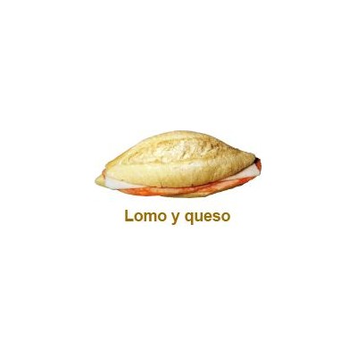 MONTADITO LOMO Y QUESO C/12UDS