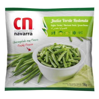 JUDIA VERDE REDONDA CN  C/10 X 1 K