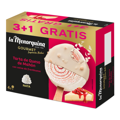 BOMBON TARTA QUESO MAHON ALIMEN (N)