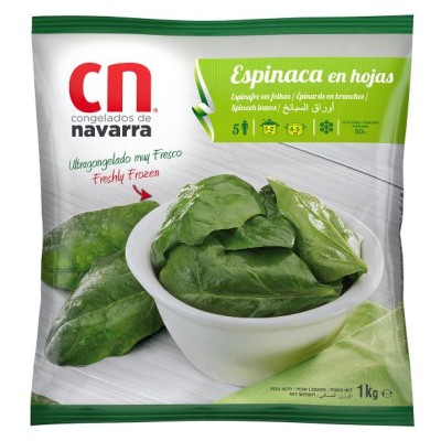 ESPINACA PORCIONES CN C/4B X 2,5K