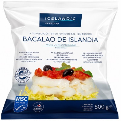 BACALAO MIGAS ICELANDIC P.SAL C/1X1