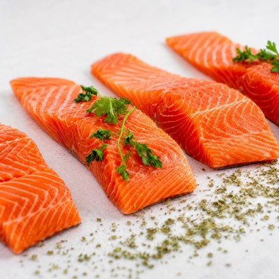 SALMON PORCION 150 GRS C/5KG