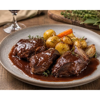 CARRILLERA CERDO VINO TINTO T/2KG