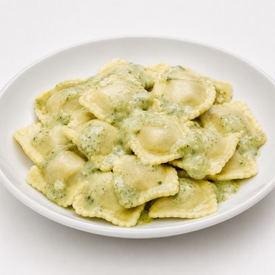 RAVIOLI AL PESTO (0,35) X 12 UND