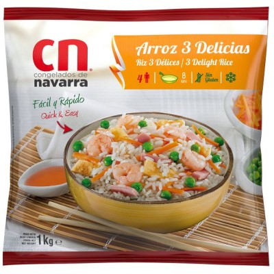 ARROZ 3 DELICIAS C/ TORTILLA CN C/